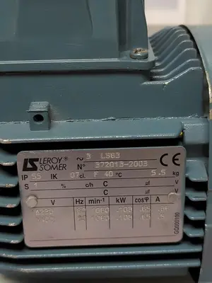 USED LEROY SOMER 3LS63-3R9153