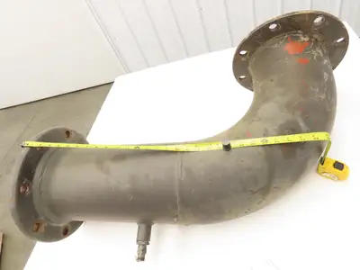 8" 90° Pipe Elbow ANSI 8" 150 Flange 27-1/2" x 15"