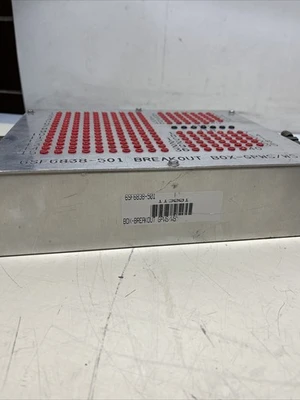 Aircraft Breakout Box GPWS/WS 6SF6838-501 MK-VII Warning Computer To Aircraft