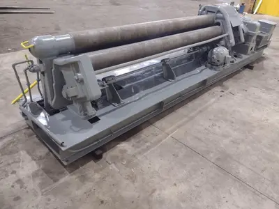10' X 1/4" WEBB MODEL #6L INITIAL PINCH 3 ROLL PLATE ROLL