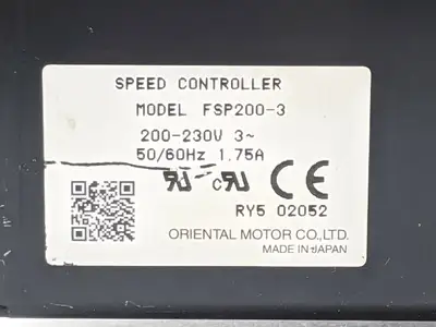 Used Oriental Motor FSP200-3 Motor Controllers Michigan US | Maverick Industrial Sales #1396028