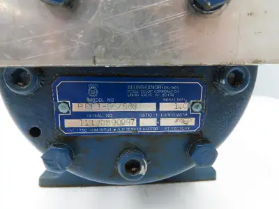 Liquiflo 33FL1 Magnetic Drive Gear Pump 1.45gpm 1/2" Flanged 5:1 Reducer 56C