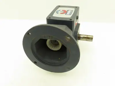 Leeson IronMan BM821-25-R-56 Worm Gearbox 25:1 Reducer 1Hp 70rpm 56C RH