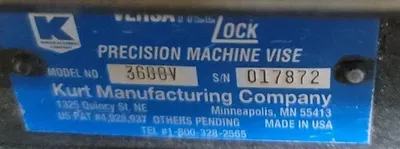 KURT 3600V Vises | Cleveland Machinery Sales, Inc. (2)