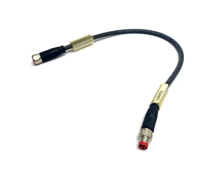 Used BECKHOFF POWER CABLE M8 4-PIN MALE TO FEMALE 0.3M Cable & Wire | Maverick Industrial Sales #1106283