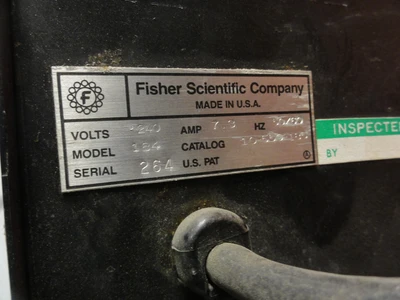 USED FISHER SCIENTIFIC 184