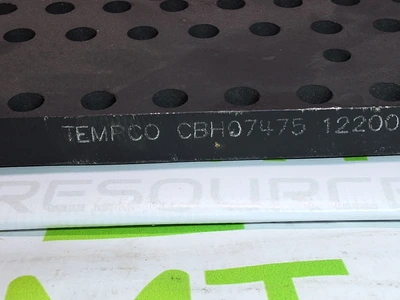 TEMPCO ELECTROVERT 3-0759-372-03-6 CBH07475 PREHEATER PANEL 12,200W 480V