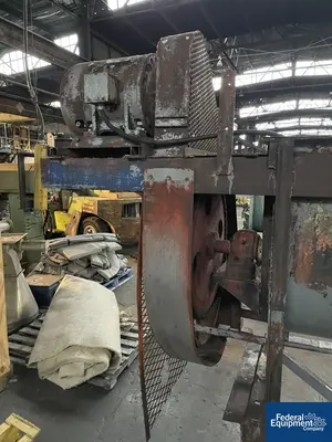 USED Gruendler Crusher & Pulverizer Co 15 Cu Ft Gruendler Ribbon Blender, C/S,