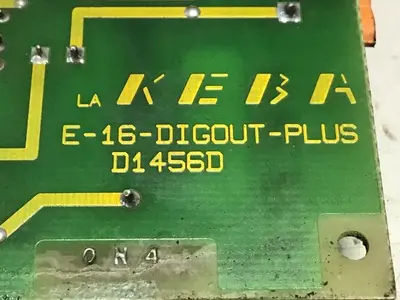 USED KEBA E-16-DIGOUT-PLUS D1456D