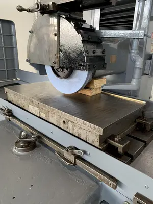 12" X 24" OKAMOTO ACCUGAR 124N HYDRAULIC SURFACE GRINDER. STOCK # 0743822.
