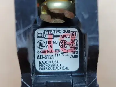 USED SQUARE D QOB120