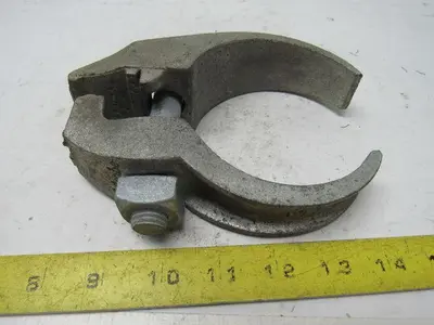 Latrobe 3-1/2" Edge Clamp Parallel Pipe Ridged Conduit Galvanized Lot Of 4
