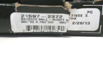 NEW GARLOCK KLOZURE 21597-2372 OIL SEAL 53X2372 215972372