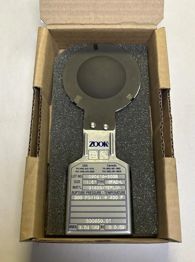 New | in-Stock ZOOK SFAZ-L Misc Electrical & Power Parts Ohio US | Surplus Asset Holdings #1241216