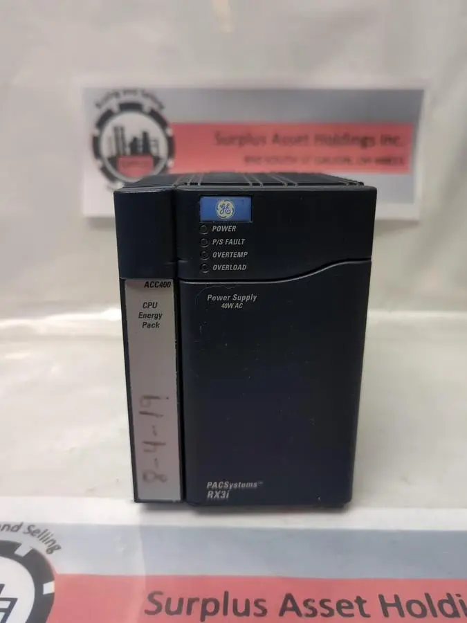 USED GE FANUC IC695PSA040J/IC695ACC400-AA