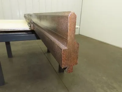 Press Brake Punch Die 121-3/4" Long 90° V 5/8" W 4-1/4" H 1/2" Tang