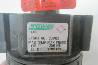 NEW SPEEDAIRE 3JV83 REGULATOR
