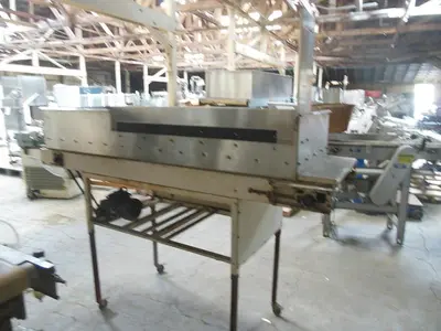 Conveyor, Belt, 24" X 7', C/st, 3/4 HP, #S742326