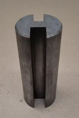 DOUBLE SIDED KEYSEATER BROACH BUSHING, 15MM/20MM, OAL 6", OD 2-1/4"