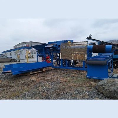 16in Dia. x 9.5ft Long Trommel Wash Plant