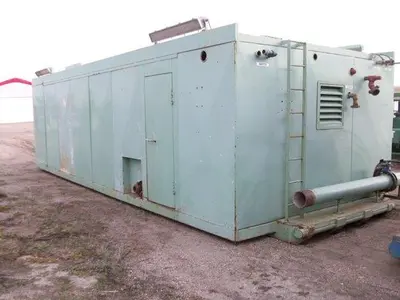 USED EMSCO F650 TRIPLEX MUD PUMP