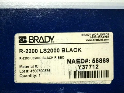 NEW BRADY R-2200 LS2000 RIBBON R2200