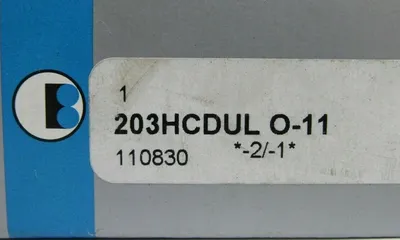 NEW BARDEN 203HCDUL O-11 PRECISION BEARING SET -2/-1 110830