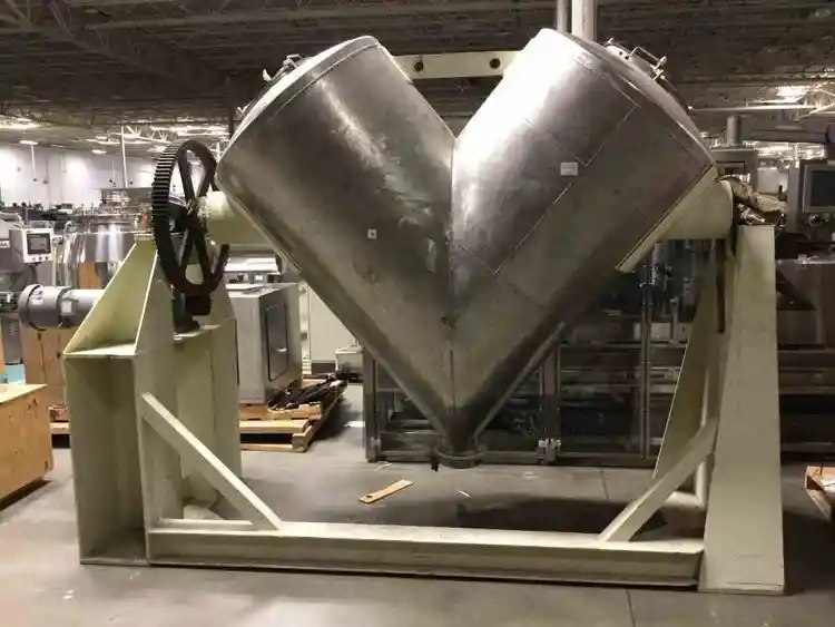 Used PATTERSON-KELLEY TWIN SHELL DRY BLENDER Agitators, Blenders, Mixers New Jersey US | Phoenix Equipment Corp #175592