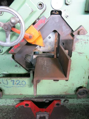 Peddinghaus 210/20 Mechanical Ironworker Heavy Capacity w/ Channel & I-Beam Dies