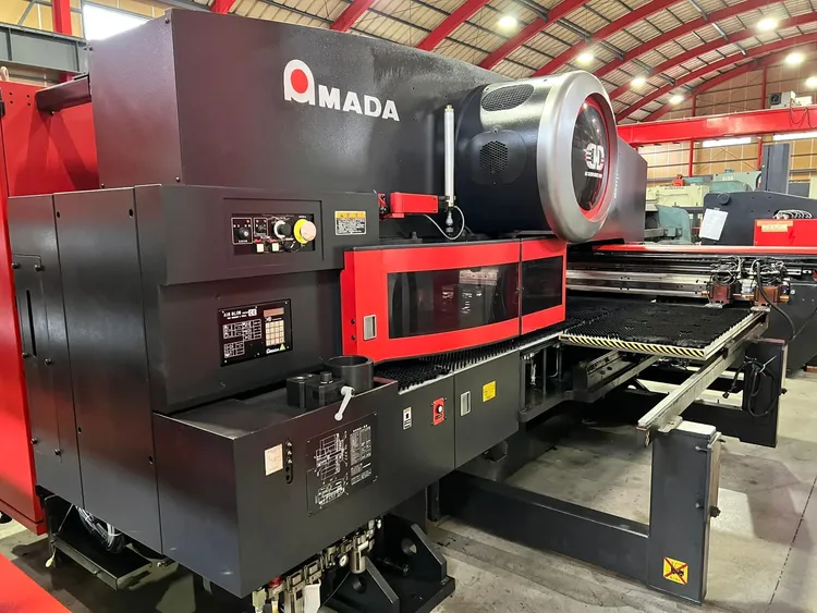 Used 2004 AMADA EM2510NT Turret Punches Illinois US | Gadsden Engineering 7 #39211