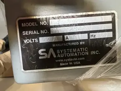 USED 2018 SYSTEMATIC AUTOMATION FT-8S1-001