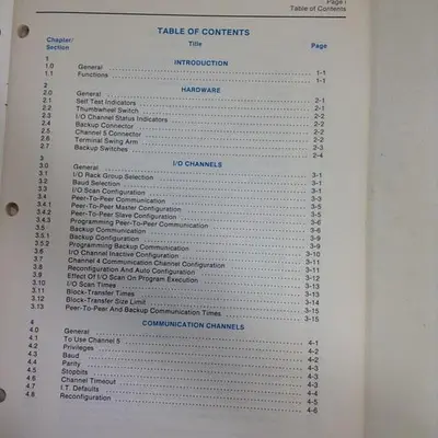USED ALLEN BRADLEY 1775-S4A MANUAL