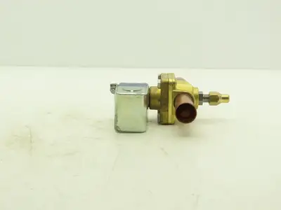 Alco Controls Brass Solenoid Valve 120V 50/60Hz 3/4" Copper Sweat Connection