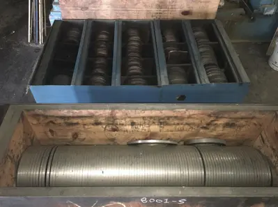 RUESCH 177 6.5" X 24" PRECISION RING SLITTER Heavy-Gauge Slitting Machines | International Rolling Mills (6)