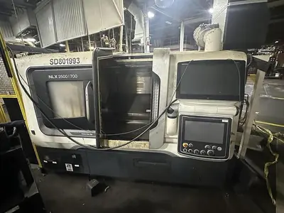 Used DMG MORI NLX 2500/700 2 AXIS CNC LATHE WITH CHIP BLASTER AND CONVEYOR CNC Lathes | Harbor Machinery Inc. #1283417