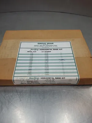 Grove Gear FLEXALINE Kit#12856 (M#1238) Horizontal Base Kit. 4E-28