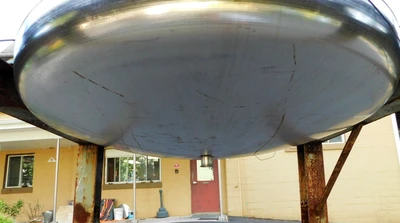 USED 300 GALLON MIXING TANK 300 GALLON TANK
