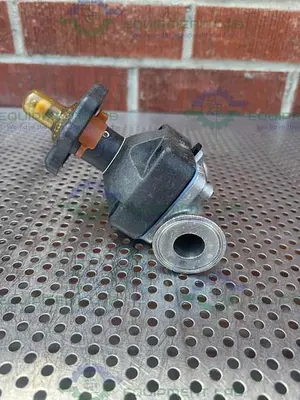 USED ITT / GRINNELL 316L STAINLESS STEEL DIAPHRAGM VALVE W/ 1" SANITARY FITTING