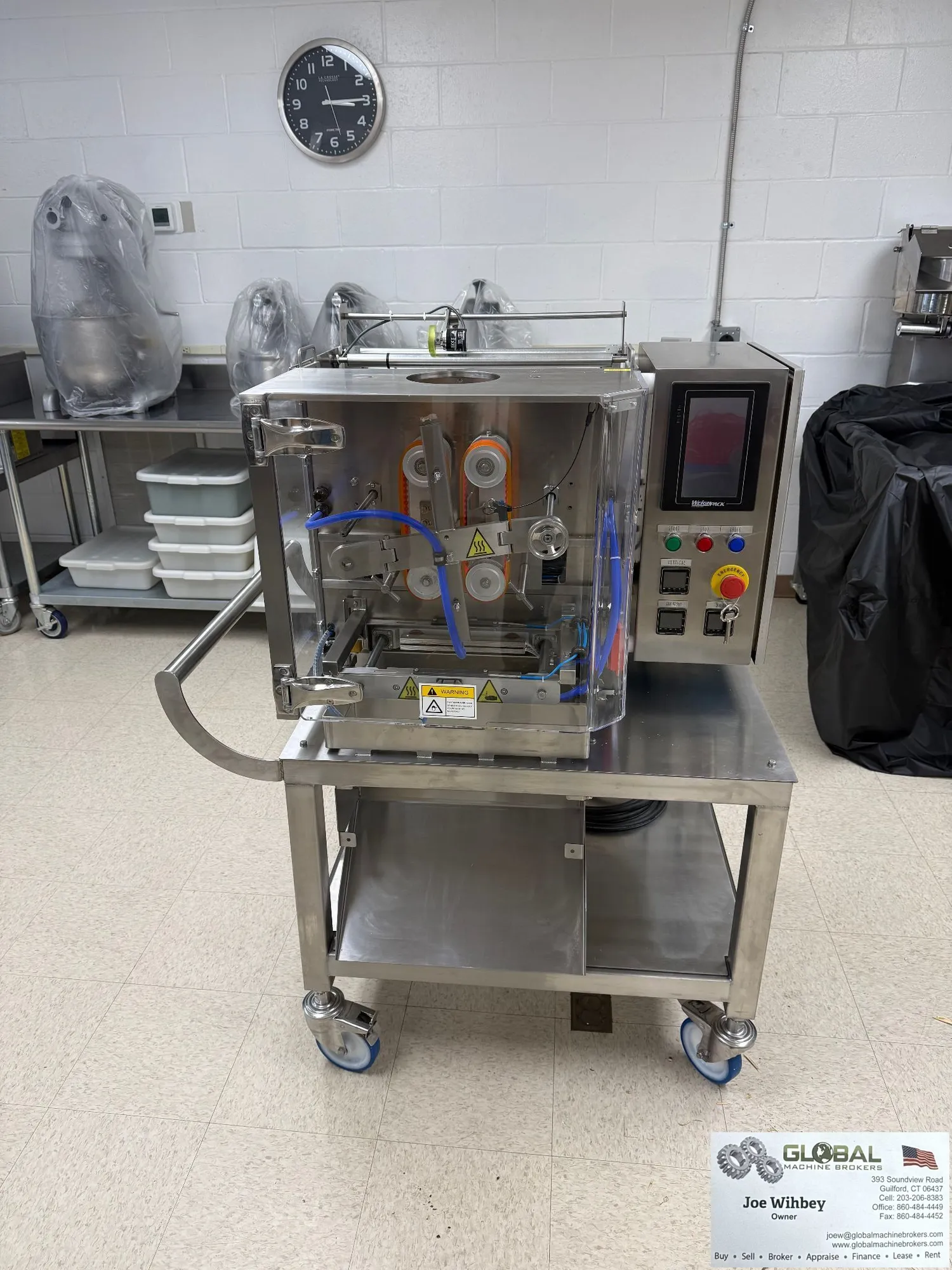 Weighpack Systems VersaPak Vertical Form Fill Sealing Machine w/ Compressor