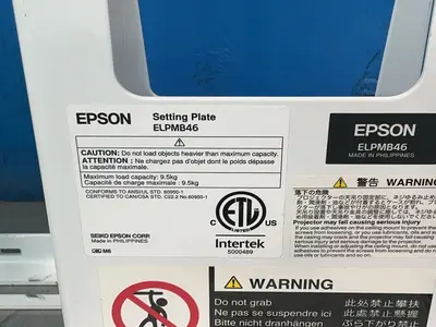 Used EPSON BRIGHTLINK PRO 1450UI Commercial Audio/Visual Equipment Ohio US | HGR 24 #1415156