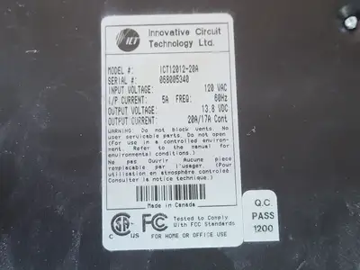 USED INNOVATIVE CIRCUIT TECHNOLOGY LTD. ICT12012-20A