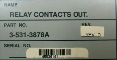 USED CINCINNATI MILACRON 3-531-3878A RCO MODULE REV D 35313878A