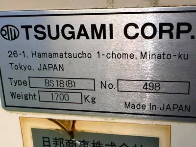 TSUGAMI BS-18B Swiss Type Automatic Screw Machines | Global Machine Brokers, LLC (12)