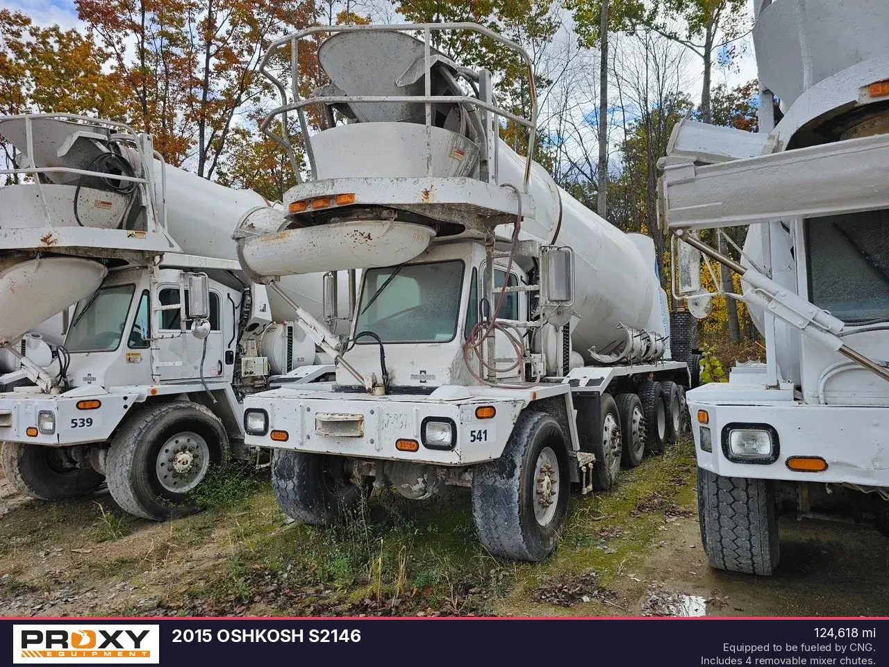 Used 2015 OSHKOSH S2146 Concrete Mixer Trucks Michigan US | Proxy Equipment #1380170