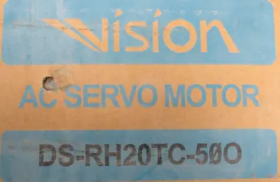 NEW VISION DS-RH20TC-50O SERVO MOTOR 300508-00026B-CS DSRH20TC50O