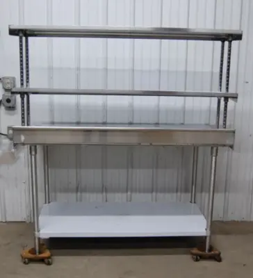 142-1208 Advance Tabco KSS-305 Stainless Steel 60 Inch Work Table