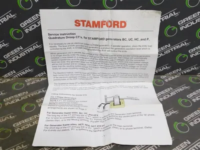 Stamford / AvK 45-0588 HC5 Quad Droop Current Transformer Ket New
