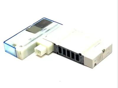 USED SMC 5-PORT SOLENOID VALVE