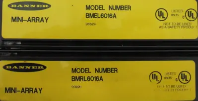 NEW BANNER BMEL6016A LIGHT CURTAIN SET BMRL6016A