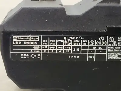USED TELEMECANIQUE LR2 D1305